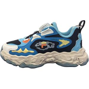 FILA KIDS Fossil Low top детские кроссовки для бега Contour Blue для детей 3-7 лет