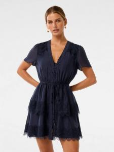 Мини-платье Petite Emmy Forever New, Navy