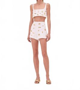 Лайя топ в белом ALEXIS