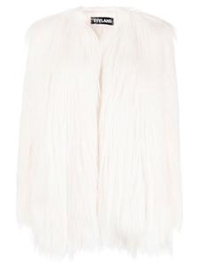 STYLAND шуба из искусственного меха, белый