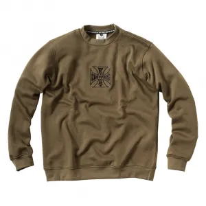 Толстовка West Coast Choppers Parts, коричневый