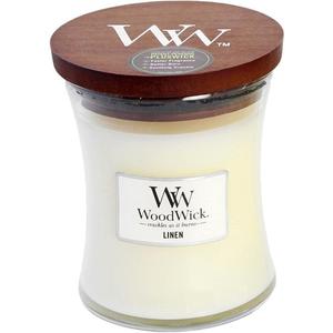 Свеча Woodwick Linen 85г Yankee Candle