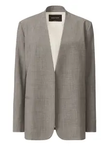 Жакет с V-образным вырезом и поясом Fabiana Filippi