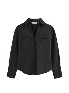 Рубашка с длинными рукавами черного цвета Polo Club