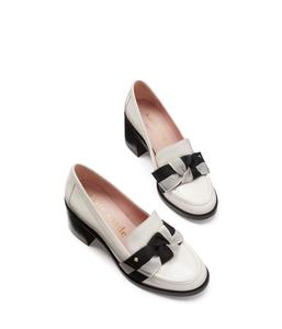 Лоферы Kate Spade New York Leandra Heeled Loafer, Cream/Black Multi
