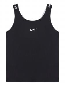 NIKE Спортивный топ в черном цвете