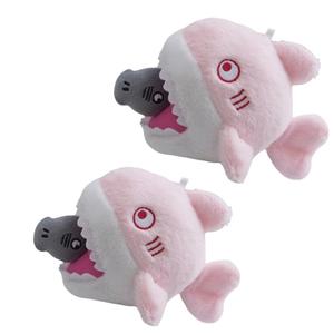 Креативный брелок в виде мультяшной акулы с дизайном "кусает палец" плюшевый кукольный подвес высотой 12см Handsome