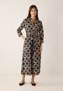 Платье-Рубашка langes с принтом More & More, Black Beige