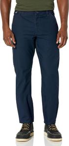 Carhartt Men's FR Relaxed Straight Rugged Flex Duck Dungaree, Navy