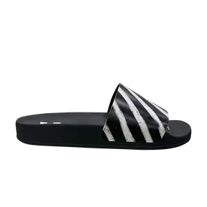 Кроссовки Off-White Sliders 'Spray', черный