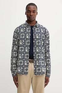 Хлопковая рубашка JACK Desigual, темно-синий