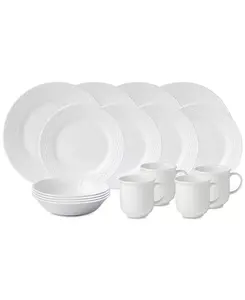 Набор из 16 корзин Нантакета, сервиз на 4 персоны Wedgwood, white