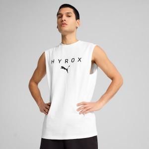 Майка мужская обрезанная Puma X Hyrox, белый