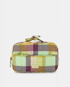 Косметичка с бантом Tintoretto, зеленый