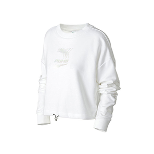 PUMA Белая женская толстовка