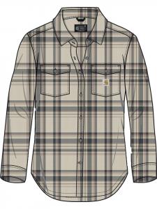 CARHARTT Футболка "Fiber Series L/S 107135" белого цвета