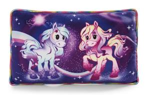 Nici 47854 Подушка Pony Stars Horses Starjumper & Candydust 43x25см ЗЕЛЕНАЯ