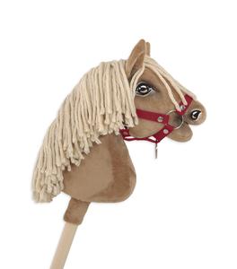 Брелок Hobby Horse А4 на застежке, маленький - бордовый. Super Hobby Horse