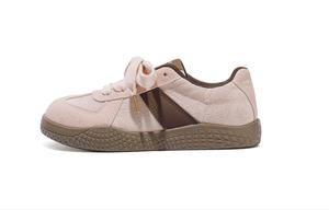 Износостойкие, легкие и дышащие низкие кроссовки для скейтбординга для женщин FUERSEN, Pink