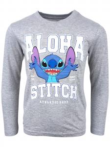 Лонгслив 'Disney Lilo & Stitch' в сером цвете