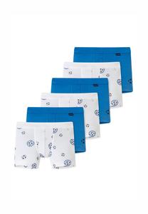 Брюки-кюлоты 6ER PACK FEINRIPP RETRO Schiesser, белый