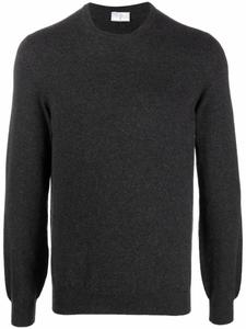 Fedeli кашемировый джемпер с круглым вырезом, серый