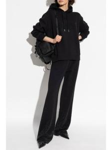 Dsquared2 толстовка с капюшоном DSQUARED2 с матовой отделкой, черный