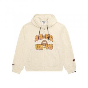 Толстовка с принтом логотипа A Bathing APE Aape, Ecru Iv2