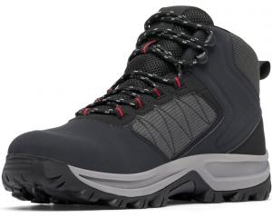 Походная обувь Columbia Transverse Hike Waterproof, цвет Black/Mountain Red