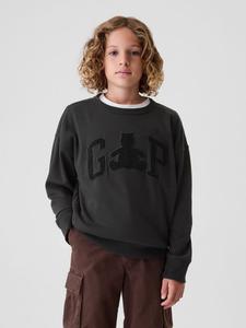Детская толстовка с логотипом Gap, черный