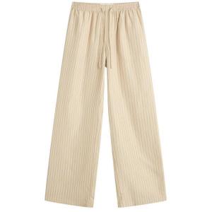 Шелковые брюки с широкими штанинами Róhe, Classic Stripe