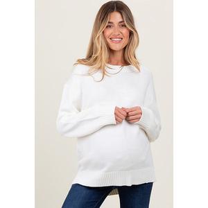 Базовый свитер для беременных из мягкого трикотажа Pinkblush, Ivory