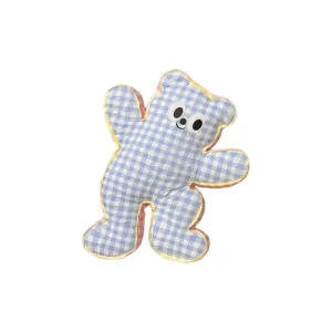 Милые креативные плюшевые мишки в клетку, 50 см PUDOWRABBIT, синий