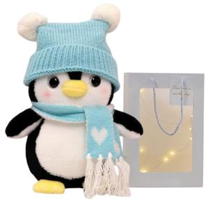 Милый дизайн плюшевая игрушка пингвин коллекция для сна 25см/35см высота Princess lovers, синий