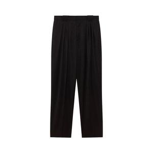 Брюки Casablanca Wool Five Pleat Tailored Trousers, Black
