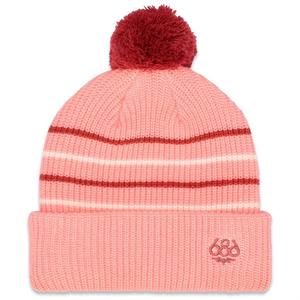 Шапочка-Бини с помпоном - детская 686, Geranium Pink