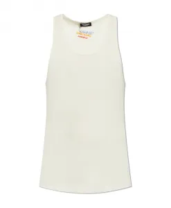 Футболка без рукавов Dsquared2, бежевый