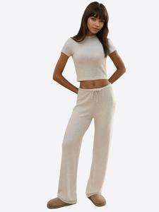 Широкие брюки Hiccup, Natural White