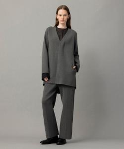 Вязаные широкие брюки, созданные в сотрудничестве с Kawakami Momoko