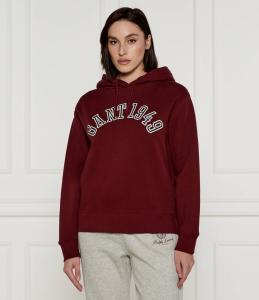 Толстовка Gant 1949 ARCH Loose fit, бордо
