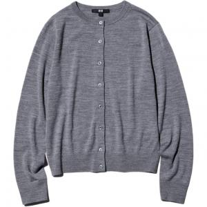 Топ Women's Sky Gray UNIQLO, серый