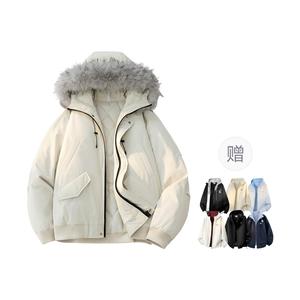 Пуховик для мужчин и женщин WARRIOR, almond белый[comes with random jacket]