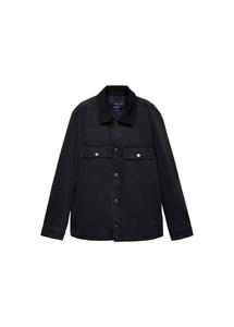 Куртка межсезонная MANGO MAN Lithia, черный