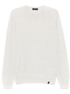 Fay шерстяной свитер, нейтральный цвет