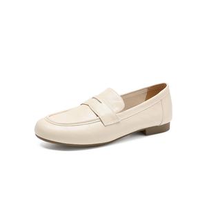 ZHR Лоферы женские коричневые, бежевые, черные — бежевые, цвет Beige