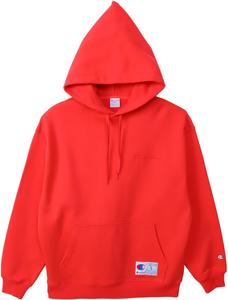 Мужская толстовка Champion с длинными рукавами, на флисовой подкладке, с капюшоном, свободного кроя, в спортивном стиле C3-Z101, белый/темно-синий