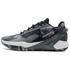 Баскетбольные кроссовки Spirit Strike мужские с низким верхом серые/черные Xtep