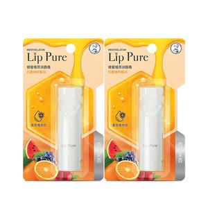 Медовое масло для губ с экстрактом растений увлажняющее питательное для уменьшения морщин на губах 4г/4г*2 Mentholatum