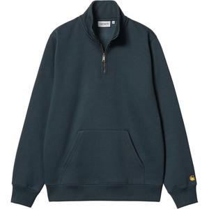 Свитшот с молнией на шее Chase Carhartt WIP, темно-синий