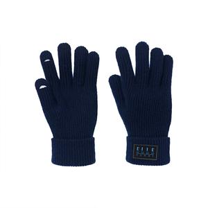 Перчатки из овечьей шерсти Men's ELLE, темно-синий